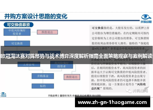 欧冠淘汰赛对阵形势与战术博弈深度解析指南全面策略观察与案例解读